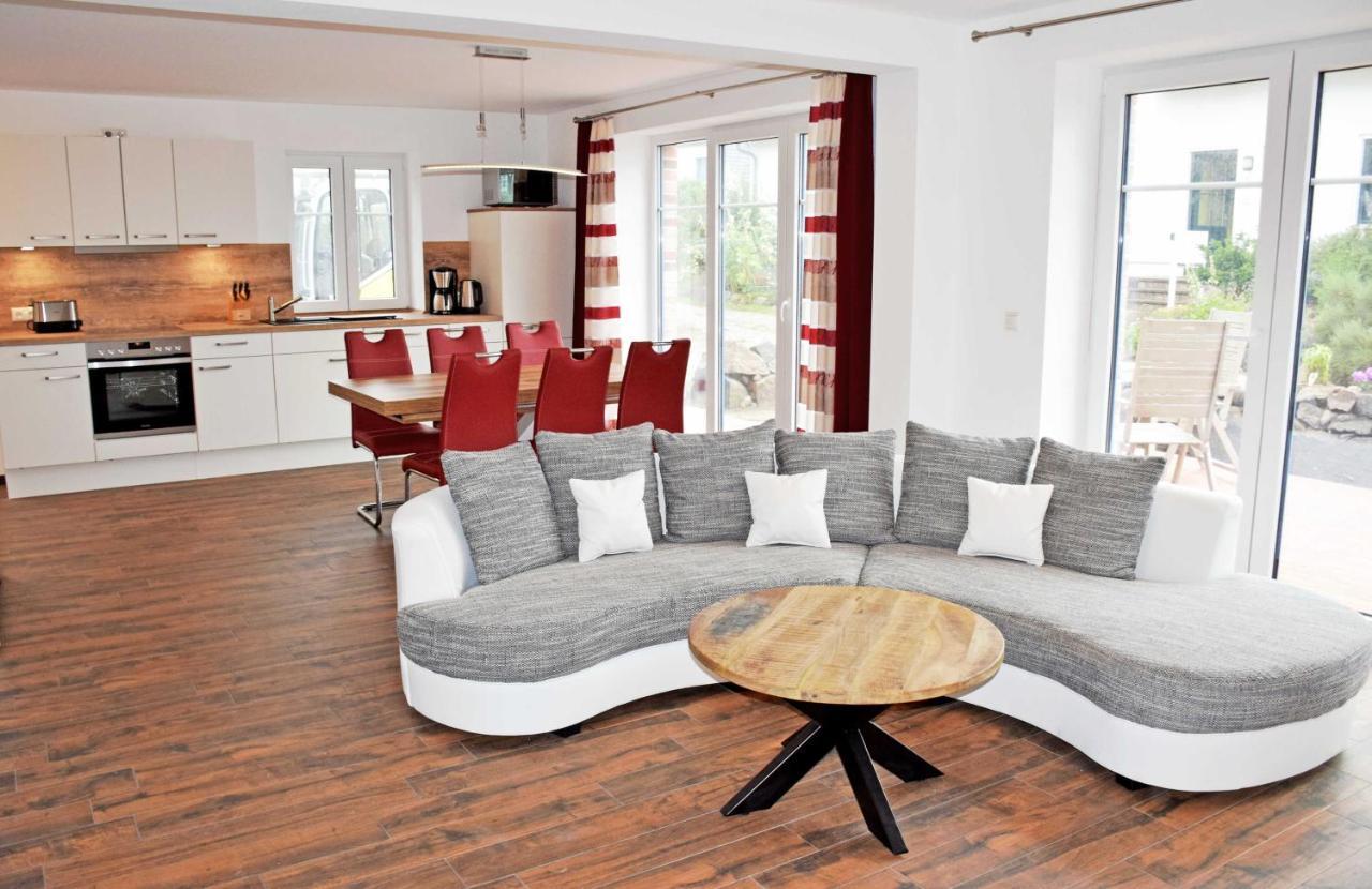 Ferienhaus Zum Boddenstrand Mit Ka Groß Zicker Exteriör bild